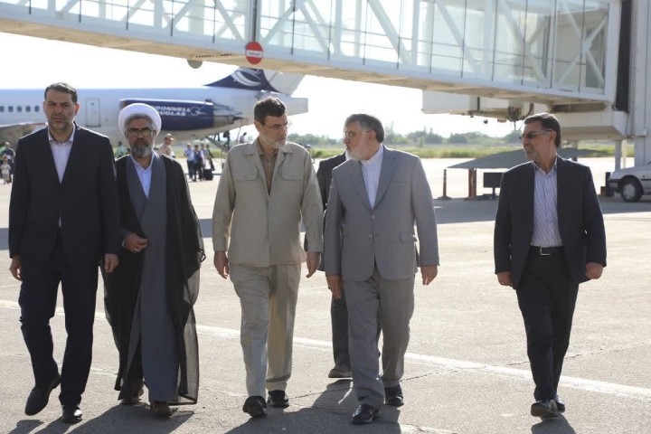 معاون رئیس جمهور و رئیس بنیاد شهید و امور ایثارگران وارد ارومیه شد