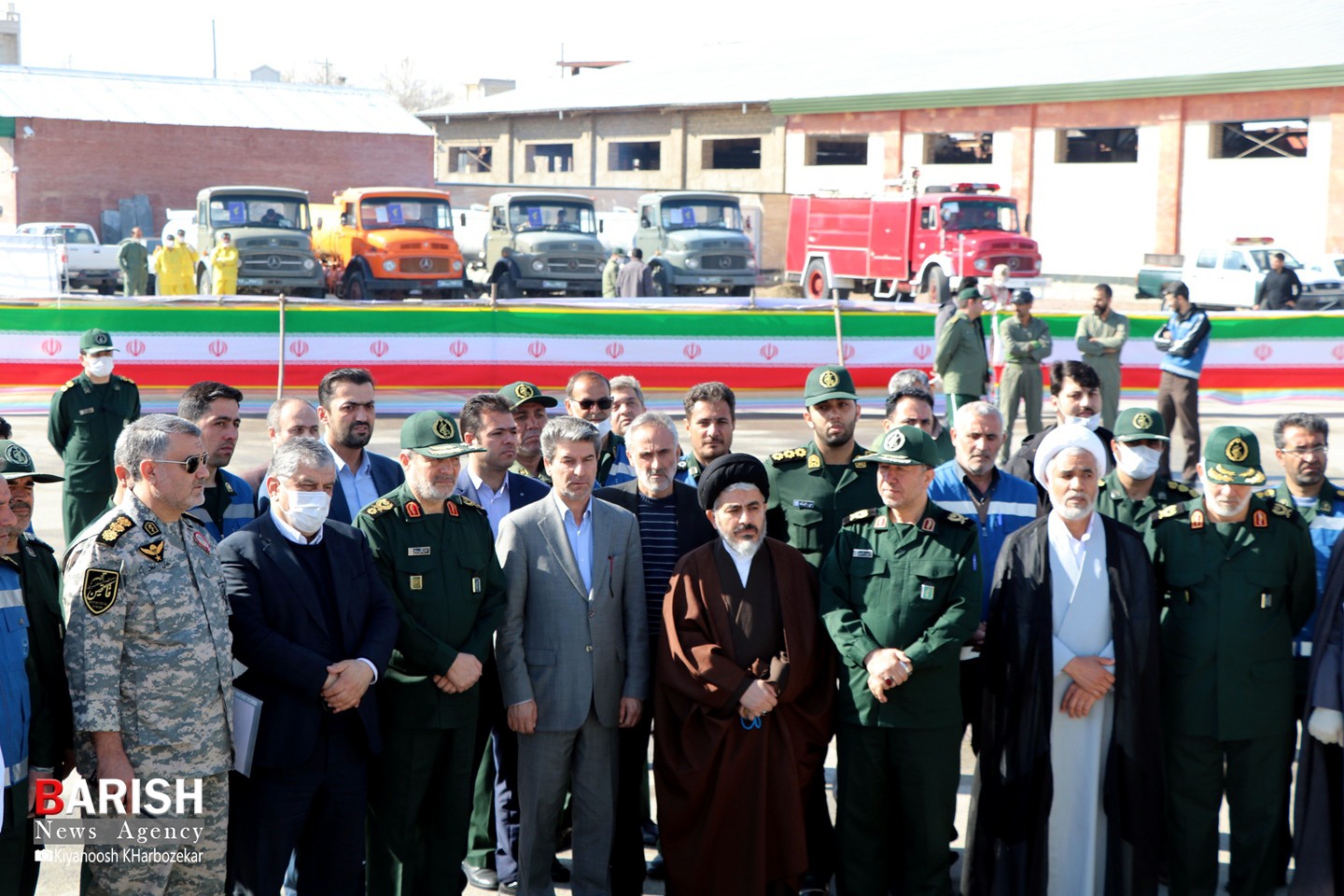 افتتاح بیمارستان صحرایی 200 تخت خوابی شهید باکری در ارومیه