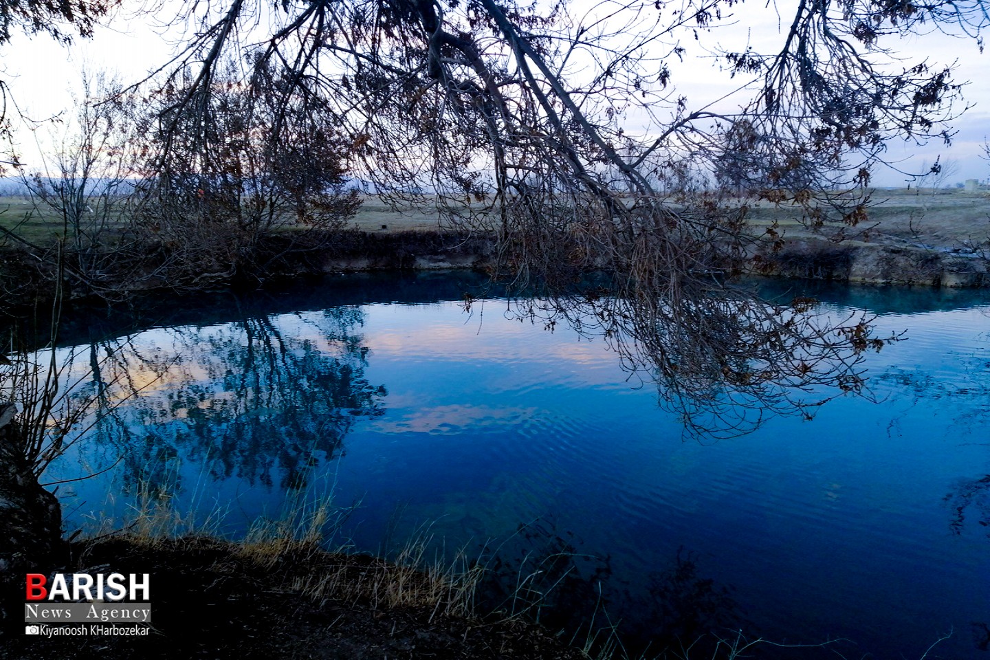 طبیعت زیبای تالاب روستای گلمرز ارومیه