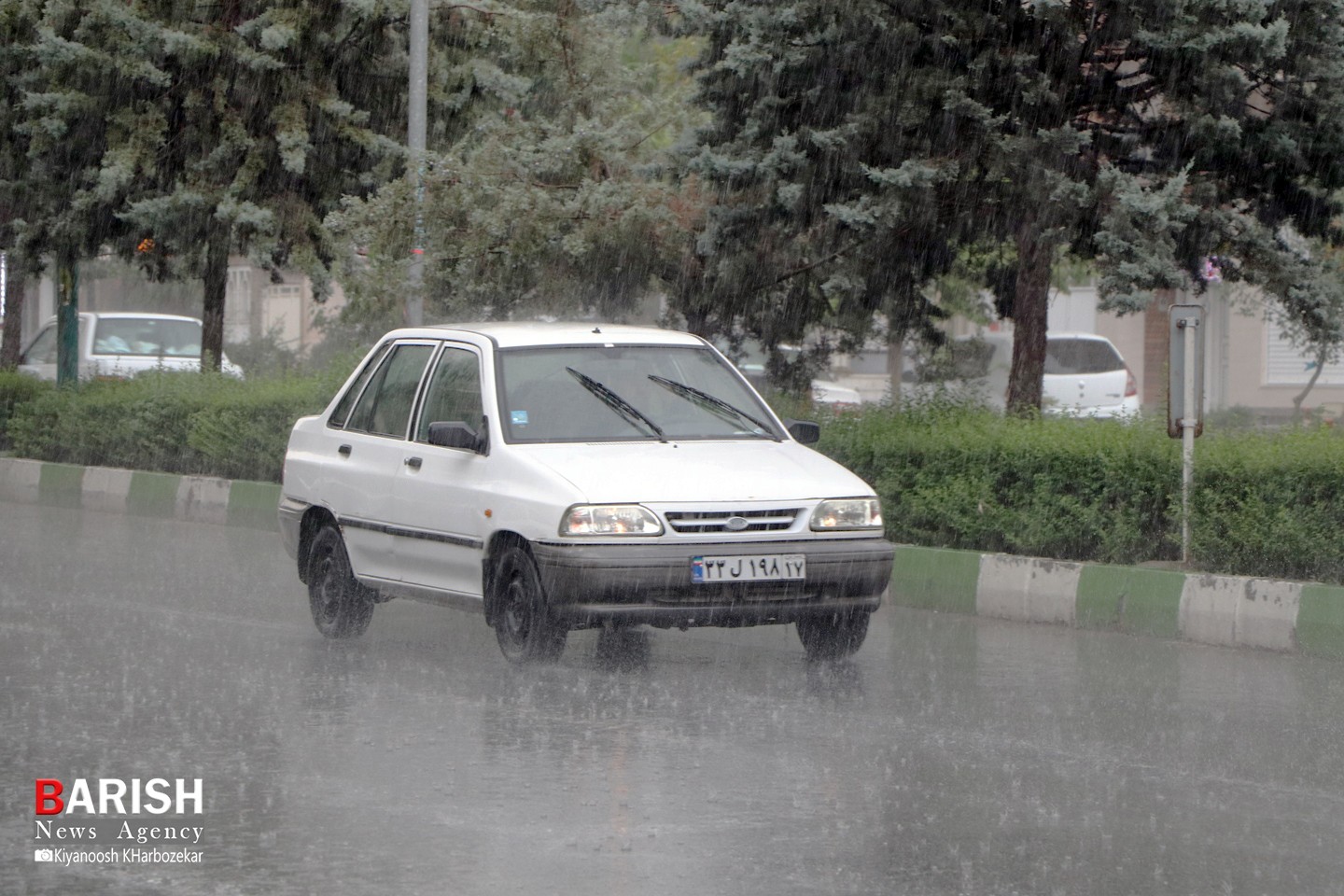 بارش شدید باران در ارومیه