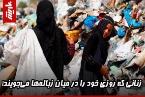 زنانی که روزی خود را در میان زبالهها میجویند! زنانی که روزی خود را در میان زبالهها میجویند!