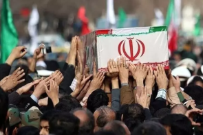 مراسم تشییع ۵ شهید گمنام در ارومیه مراسم تشییع ۵ شهید گمنام در ارومیه