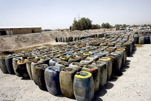 ۵۵۰۰ لیتر مواد سوختی قاچاق در خوی کشف و ضبط شد ۵۵۰۰ لیتر مواد سوختی قاچاق در خوی کشف و ضبط شد