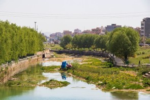رودخانه شهرچای میزبان پسماندهای شهری رودخانه شهرچای میزبان پسماندهای شهری