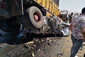تصادف جاده ارومیه به سلماس ۲ کشته بر جای گذاشت تصادف جاده ارومیه به سلماس ۲ کشته بر جای گذاشت