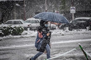بارش متناوب برف و باران در آذربایجانغربی بارش متناوب برف و باران در آذربایجانغربی