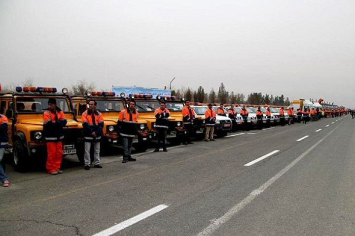 استقرار ۶۹اکیپ راهداری در گردنه‌ها و راهدارخانه‌های آذربایجان غربی