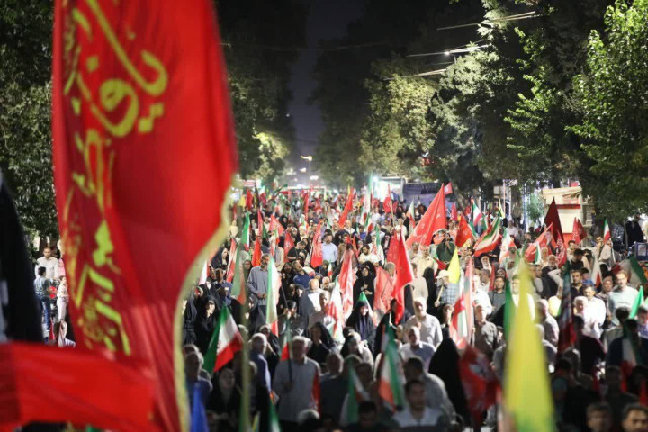 صدوهشتاد و چهارمین موج از خروش انقلابی مردم آذربایجان‌غربی